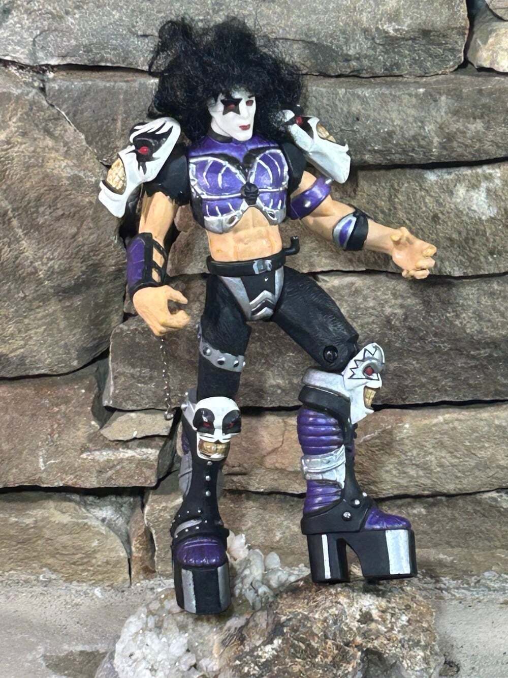 McFarlane Toys KISS Psycho Circus Paul Stanley STAR CHILD Action Figure Loose 7”